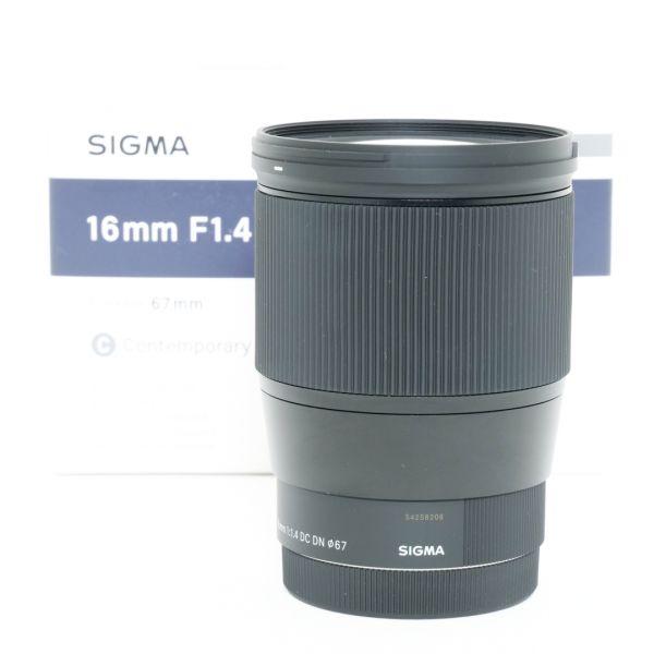 Sigma AF 16mm/1,4 DC, DN, OVP, Für Canon EF-M, 1 Jahr Garantie