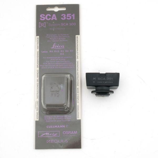 Metz SCA 351 System Blitzadapter für Leica R4, R4S, R5, R6, R7, RE, OVP, inkl. 20% MwSt.