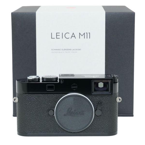Leica M11 Gehäuse schwarz Lack, ArtNr.20230, Sn.05700642, Ausstellungsstück, OVP, 2 Jahre Garantie, inkl. 20% MwSt.