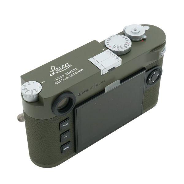 Leica M11-P Safari Gehäuse, olivgrün, ArtNr.20235, Sn.06007142, Ausstellungsstück, OVP, 2 Jahre Garantie, inkl. 20% MwSt. – Bild 3