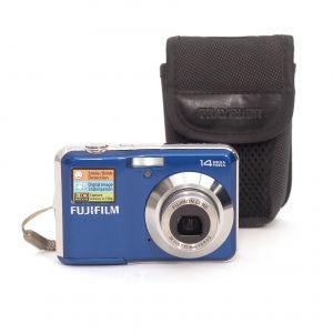 Fujifilm Finepix AV200 Digitalkamera blau, Tasche