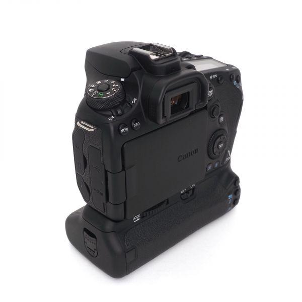 Canon EOS 90 D Gehäuse (unter 7000 Auslösungen) mit BG-E14 Hochformatgriff – Bild 3