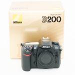 Nikon D200 Gehäuse (4601 Auslösungen) OVP, 2. Akku