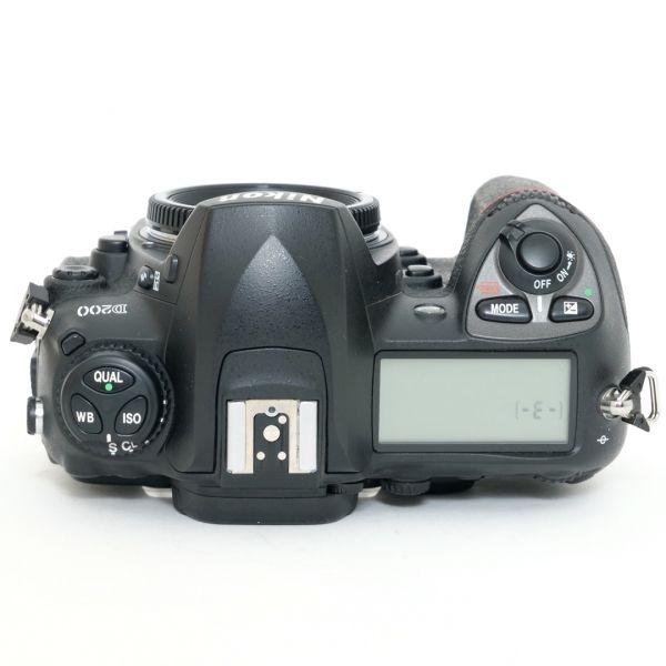 Nikon D200 Gehäuse (4601 Auslösungen) OVP, 2. Akku – Bild 4