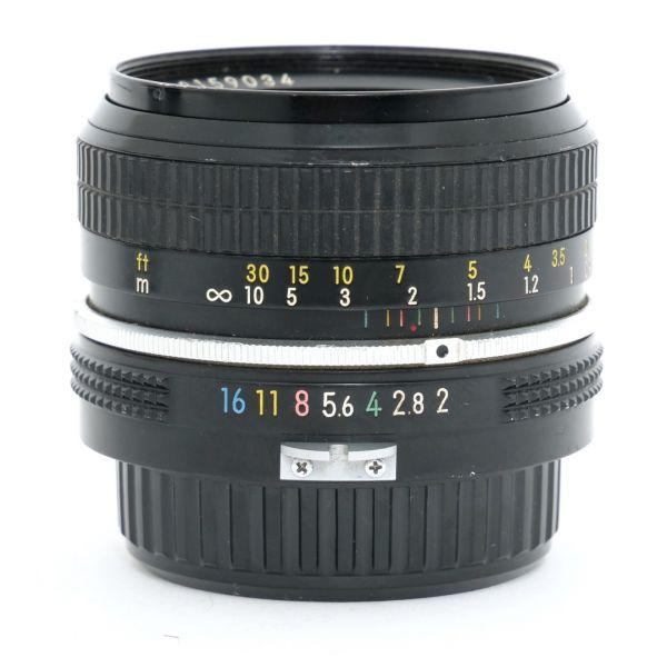 Nikon MF 50mm/2 non Ai (leichter Staub im Linsesnsystem, kein Einfluss auf Bildqualität)