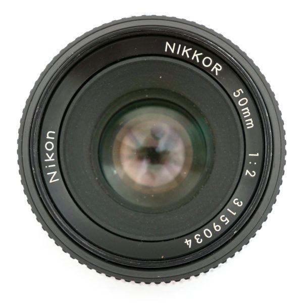 Nikon MF 50mm/2 non Ai (leichter Staub im Linsesnsystem, kein Einfluss auf Bildqualität) – Bild 3