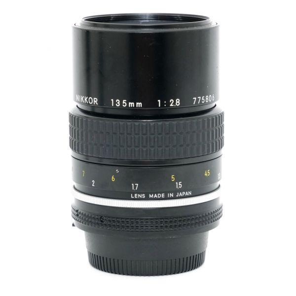 Nikon MF 135mm/2,8 Ai (leichter Staub im Linsensystem, kein Einfluss auf Bildqualität) – Bild 2