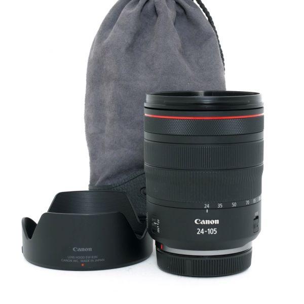 Canon RF 24-105mm/4 L, IS, USM, Sonnenblende, Beutel, 6 Monate Garantie