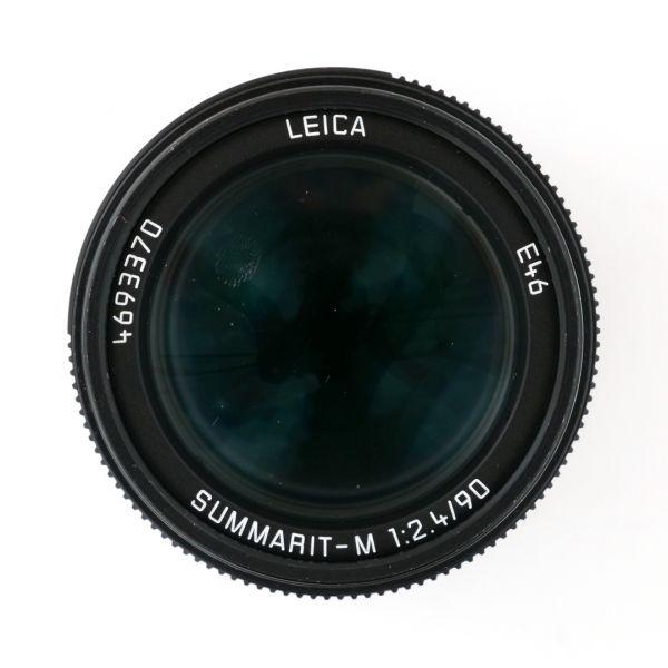 Leica M Summarit 90mm/2,4 Sn.4693370, ArtNr.11684, 6-Bit codiert, Sonnenblende – Bild 3
