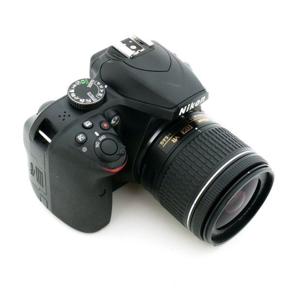 Nikon D 3400 Gehäuse (14067 Auslösungen) mit Nikon AF-P 18-55mm/3,5-5,6  DX, VR – Bild 2
