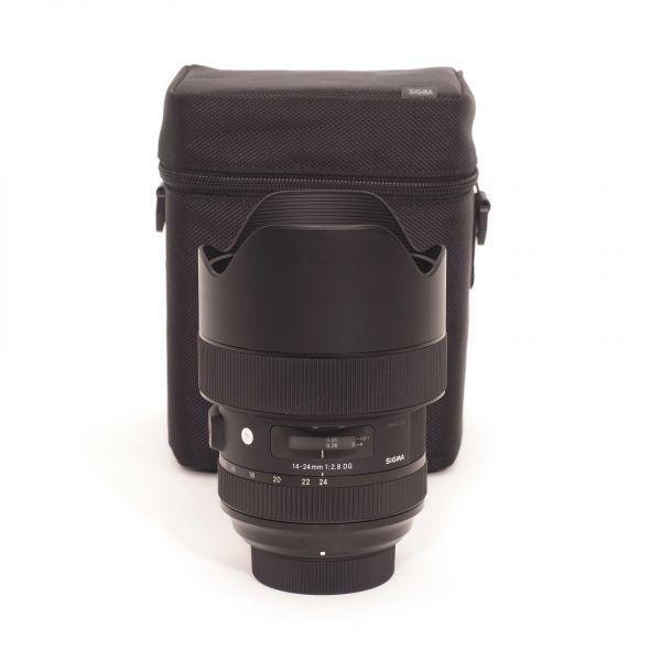 Sigma AF 14-24mm/2,8 DG, Art, Köcher, für Nikon AF