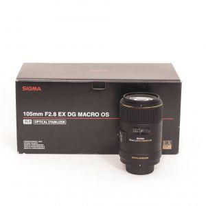 Sigma AF 105mm/2,8 DG, OS, HSM, Macro, OVP, für Nikon AF