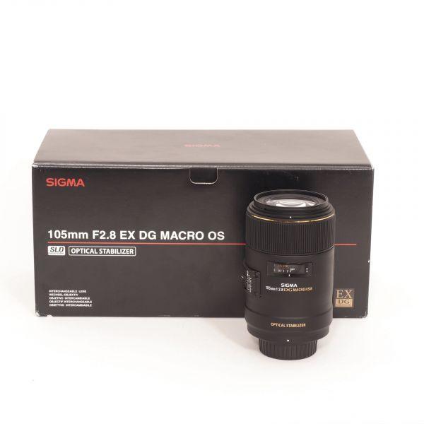 Sigma AF 105mm/2,8 DG, OS, HSM, Macro, OVP, für Nikon AF