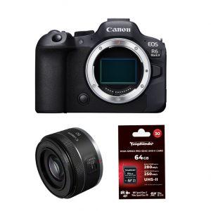 Canon EOS R6 II + RF 50mm/1,8 STM + Voigtländer UHS-II SD 64GB V90