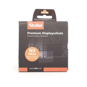 Rollei Premium Displayschutz N3, für Nikon D3200/D3300
