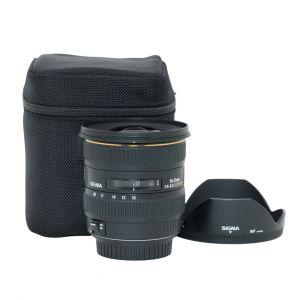 Sigma AF 10-20mm/4-5,6 DC, HSM, Sonnenblende, Köcher, für Canon EF-S