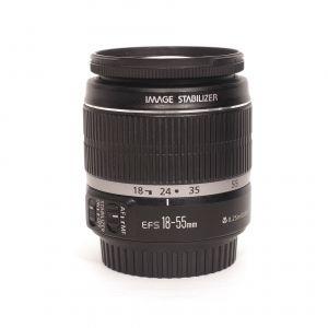 Canon EF-S 18-55mm/3,5-5,6 IS (feine Kratzer auf Frontlinse – kein Einfluss auf Bildqualität), inkl. 20% MwSt.