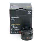 Panasonic Lumix G 15mm/1,7 Asph, Leica DG Summilux, OVP