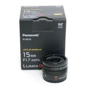 Panasonic Lumix G 15mm/1,7 Asph, Leica DG Summilux, OVP