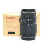 Sigma AF 70-300mm/4-5,6 APO, OVP, für Canon EF, inkl. 20% MwSt.