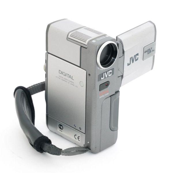 JVC GR-DV M5, Digital Video Camera (Mini-DV), 2. Akku, Videovorsatz x0,45, inkl. 20% MwSt. – Bild 2