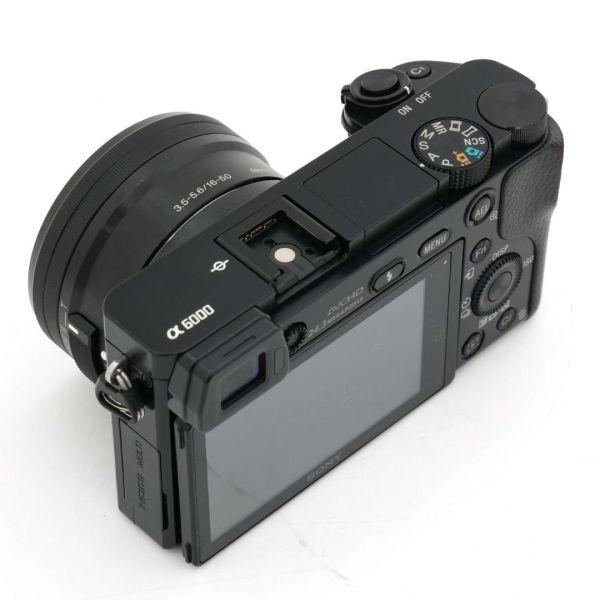 Sony Alpha 6000 Gehäuse (20528 Auslösungen), + Sony E 16-50mm/3,5-5,6 OSS, OVP – Bild 3