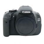Canon EOS 600D Gehäuse (26944 Auslösungen) (leichter Staub im Sucher, kein Einfluss auf Bildqualität)