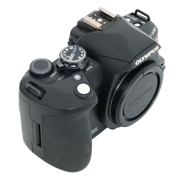 Olympus E-510 Gehäuse (1595 Auslösungen) 2. Akku, Olympus 14-42mm/3,5-5,6 ED, Sonnenblende + Olympus 40-150mm/4-5,6 ED, Sonnenblende – Bild 2