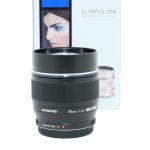 Olympus M.Zuiko 75mm/1,8 ED, schwarz, Ausstellungsstück, OVP, 1 Jahr Garantie, inkl. 20% MwSt.