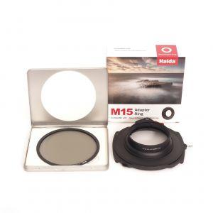 Haida M15 Steckfilteradapter Ring für Sigma AF 14-24mm/2,8 DG, HSM, OVP + Haida M15 Nano Pro CPL Filter, Box, inkl. 20% MwSt.