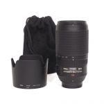 Nikon AF-S 70-300mm/4,5-5,6 G, ED, VR, Sonnenblende, Beutel