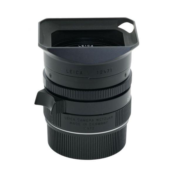 Leica M Summicron 28mm/2 ASPH schwarz, 6 Bit codiert, SN. 4612852, ArtNr. 11672, OVP – Bild 2