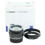 Zeiss Sonar 50mm/1,5 ZM, T*, schwarz, Sonnenblende, OVP, für Leica M