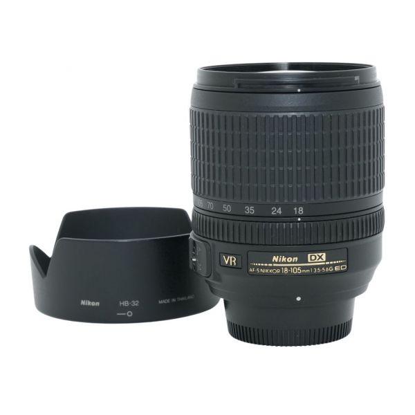 Nikon AF-S 18-105mm/3,5-5,6 G, ED, DX, VR, Sonnenblende