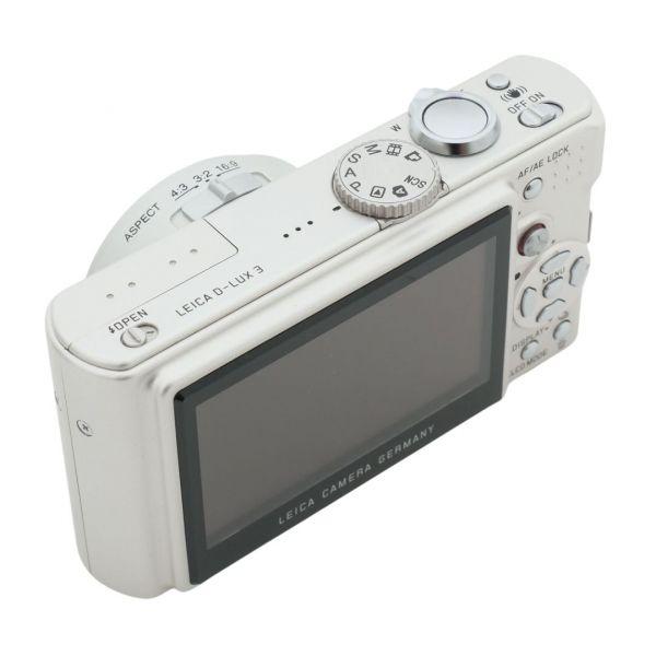 Leica D-Lux 3 silber, Digitalkamera, OVP, Tasche – Bild 3