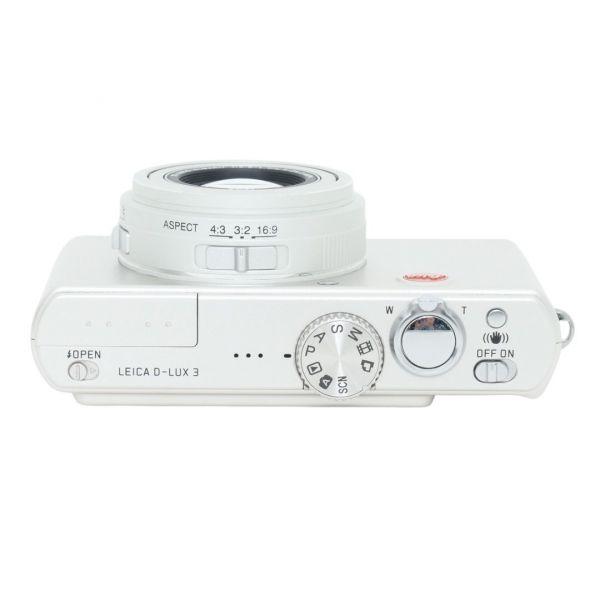 Leica D-Lux 3 silber, Digitalkamera, OVP, Tasche – Bild 4