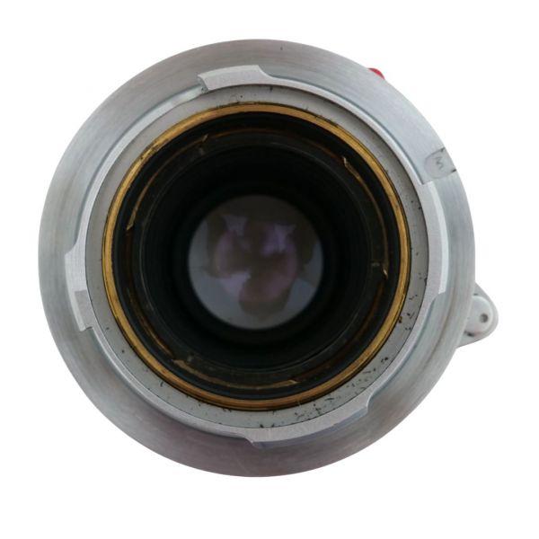 Leica M Elmar 5cm/2,8 silber, Sn.1600913 (leichte Verunreinigung, kleiner Kratzer auf Frontlinse) – Bild 4