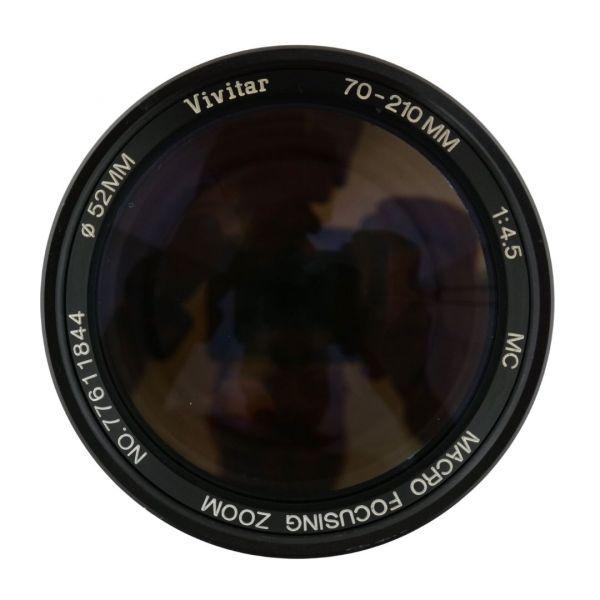 Vivitar MF 70-210mm/4,5 MC, Macro, für Canon FD, inkl. 20% MwSt. – Bild 3