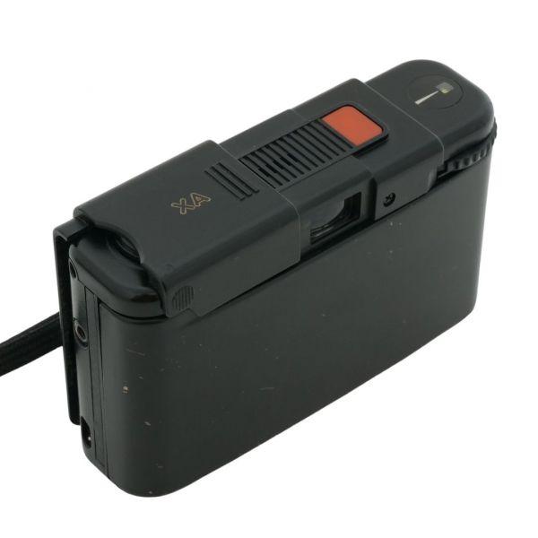 Olympus XA, Kompaktkamera mit Olympus A11 Blitz, Etui – Bild 3