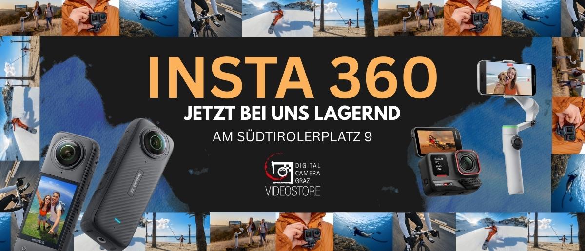 Digital Camera Graz Insta 360 Videostore