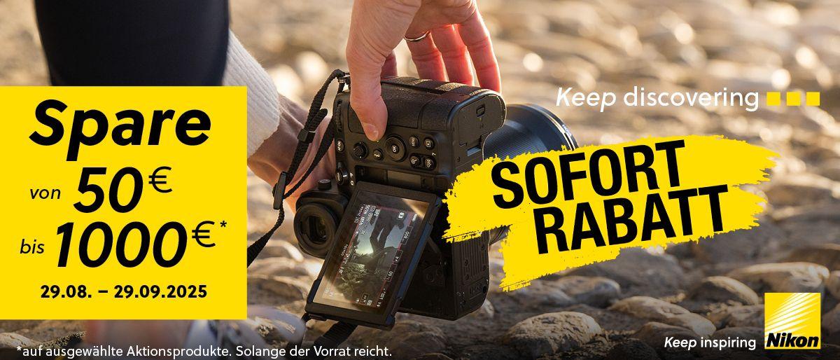 Nikon Sofortrabatt Aktion