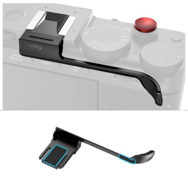 SmallRig Daumenstütze (5452), schwarz, inkl. Softauslöser rot, für Fujifilm X-E5 – Bild 3