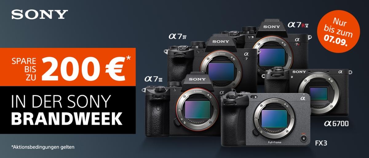 Digital Camera Graz Sony BRANDWEEK Aktion