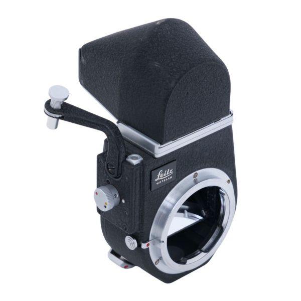 Leica Visoflex III, ArtNr.16497D + Leica Prismensucheraufsatz ArtNr.16499P, OVP – Bild 2