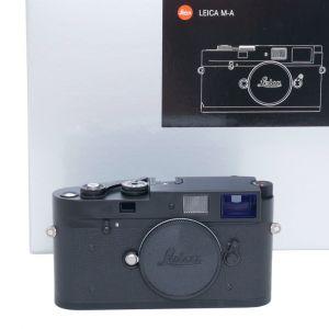 Leica M-A Gehäuse (Typ 127) schwarz verchromt, Sn.05904440, ArtNr.10370, (Neu!), OVP, 1 Jahr Garantie, inkl. 20% MwSt.