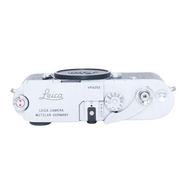 Leica M-A Gehäuse, silber verchromt, Sn.4916252, ArtNr.10371, OVP – Bild 4