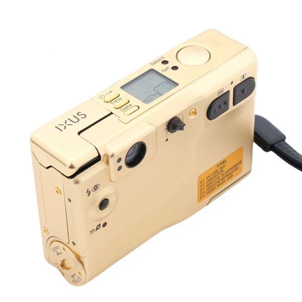 Canon IXUS Kompaktkamera, 60th Anniversary Gold Edition, Box, Tasche, Fernauslöser – Bild 4