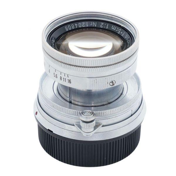 Leica M Summicron 5cm/2 Sn.1204808 (leichte Linsentrübung) – Bild 2