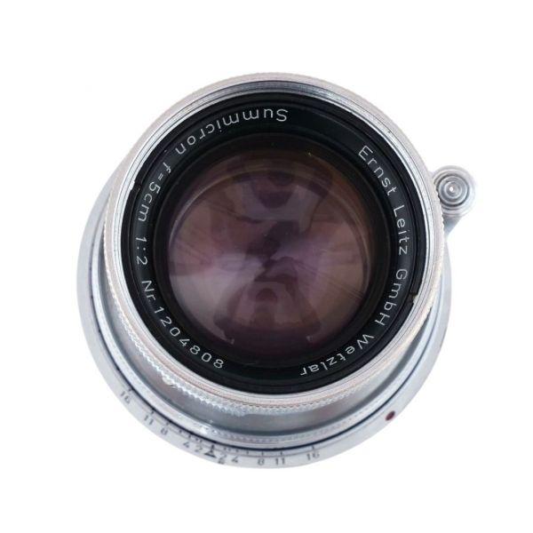 Leica M Summicron 5cm/2 Sn.1204808 (leichte Linsentrübung) – Bild 3