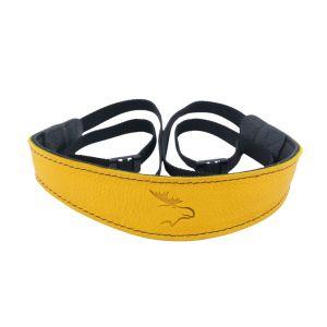 Eddycam 42mm Gelb/Schwarz, Elchleder-Gurt, inkl. 20% MwSt.